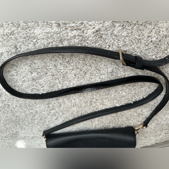 SOLD - Kate Spade New York - Black Leather Crossbody Bag - Picture 13 of 13